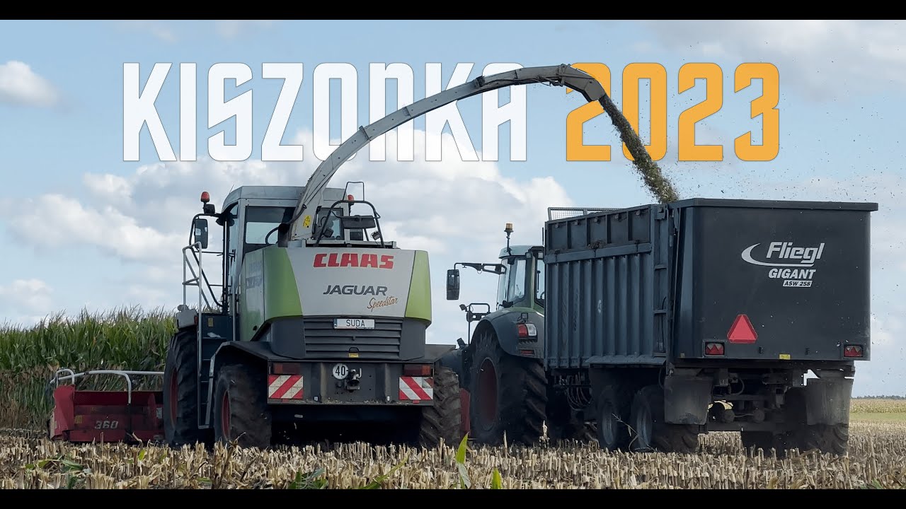 🌽Kukurydza na kiszonke 2023🌽 w GR Skowronek 🇵🇱 ✔3xFendt ✔Renault ✔Ursus ✔JCB ✔Claas