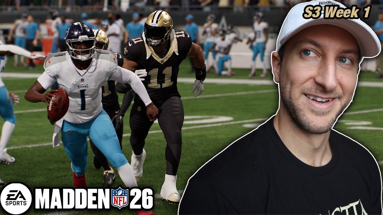 3 СЕЗОН НАЧИНАЕТСЯ!! | «Святые» против «Титанов» | Madden 26, франшиза «Святые», эпизод 39