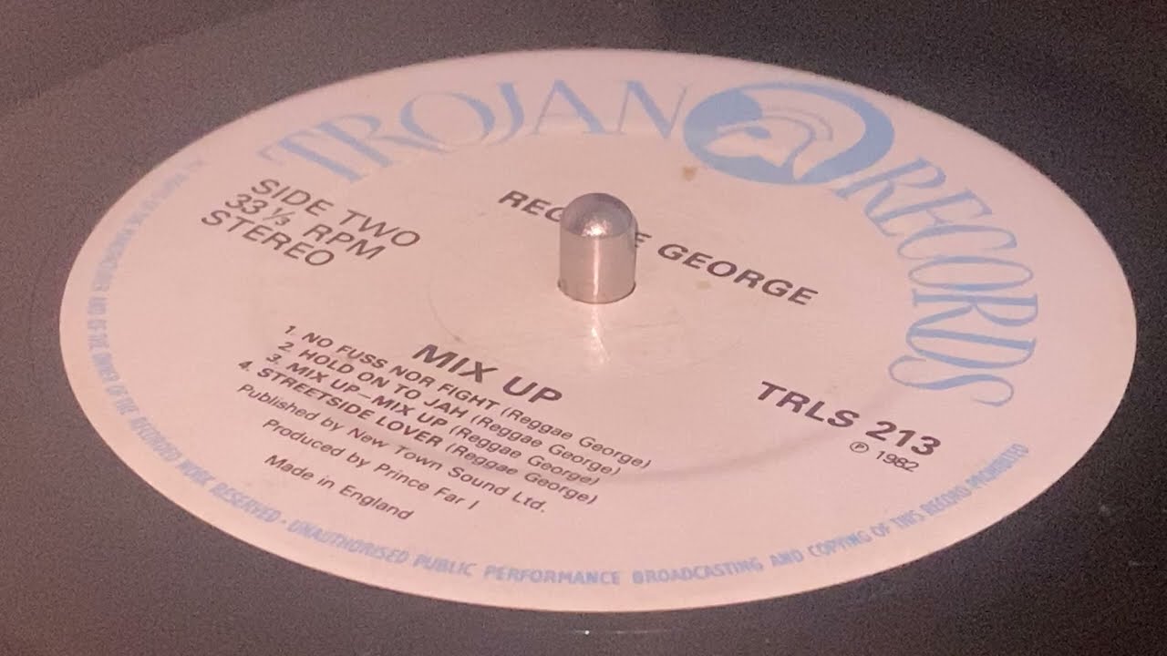 REGGAE GEORGE ~ No Fuss Nor Fight
