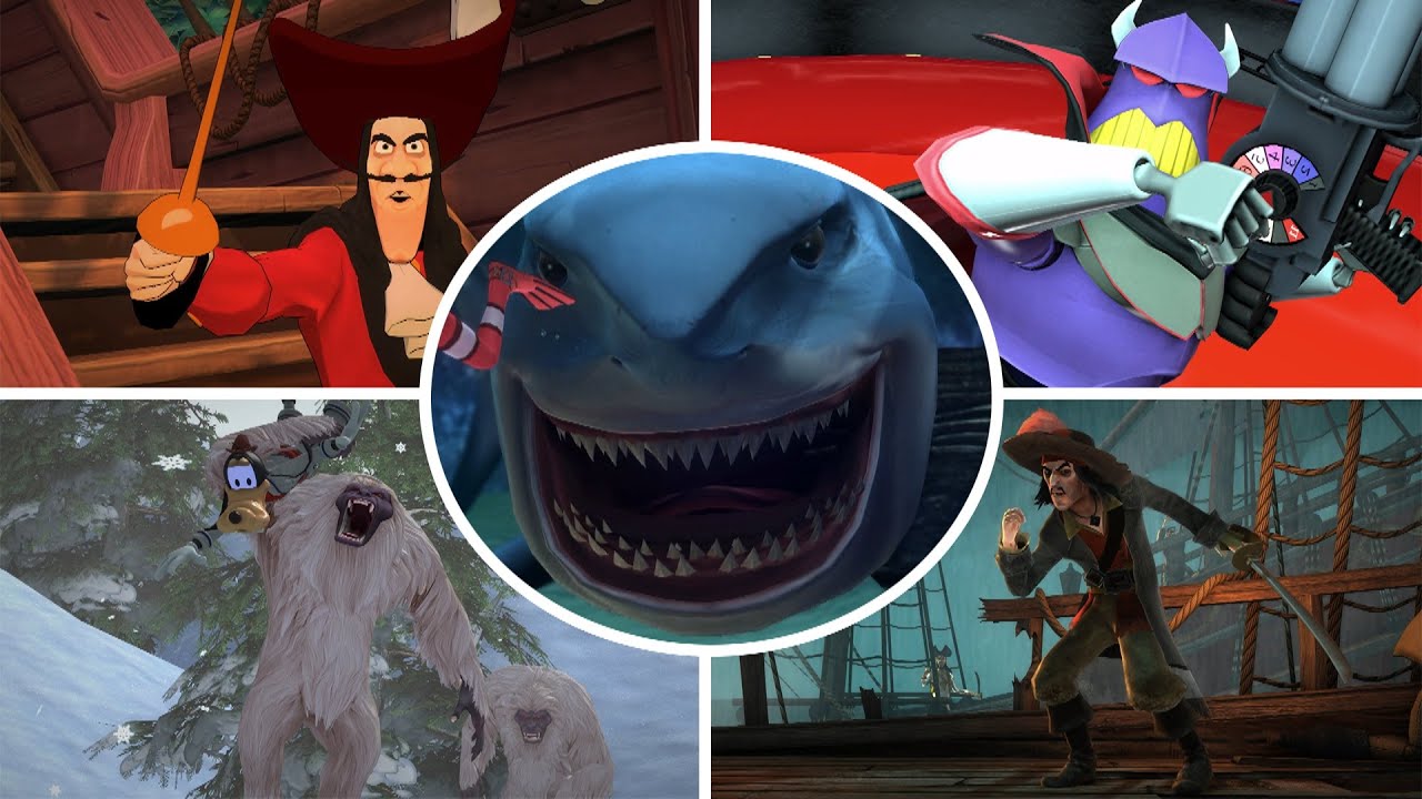 Disneyland Adventures - All Bosses + Cutscenes