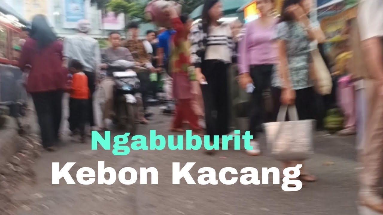 RAME DAN SERU!! BERKAH RAMADHAN!! NGABUBURIT KEBON KACANG JAKARTA PUSAT 