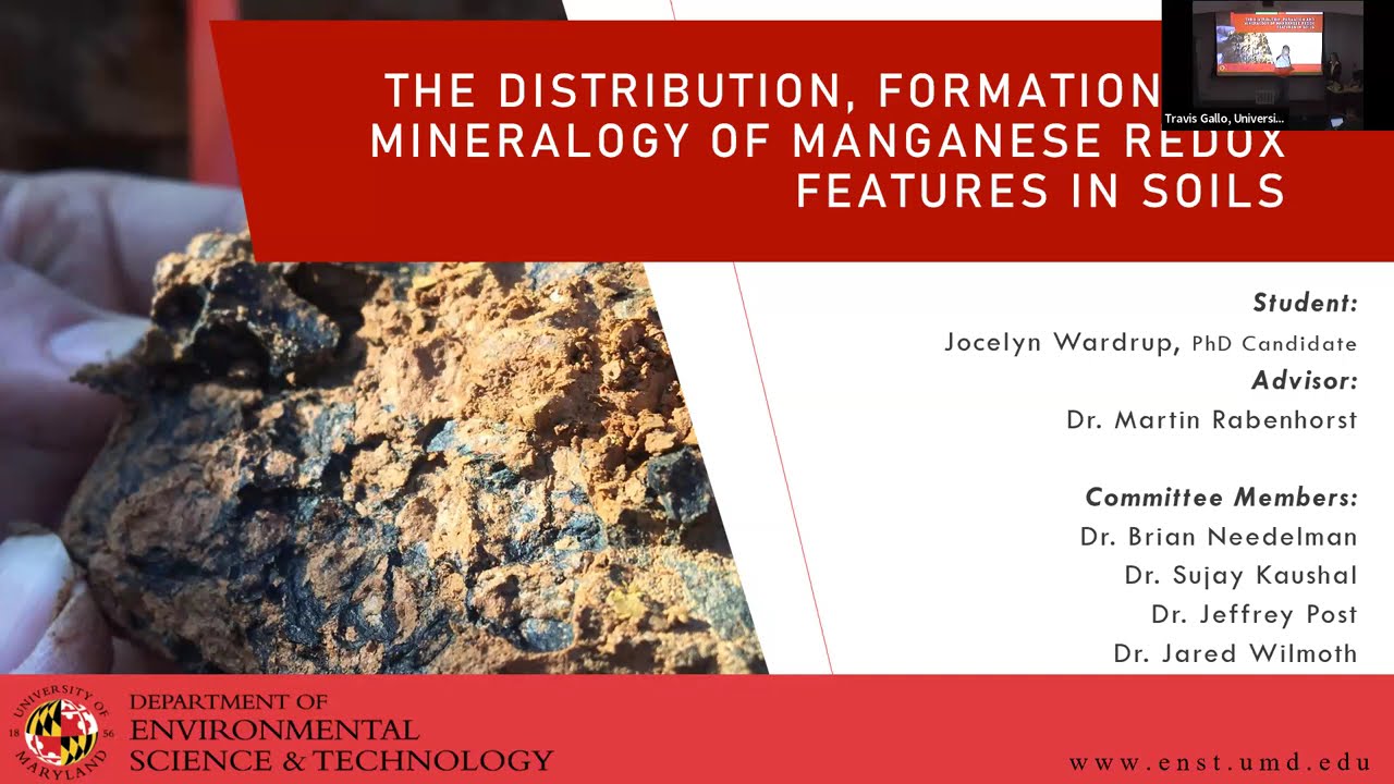 05-07-2025 Jocelyn Wardrup: Manganese redox features in soil