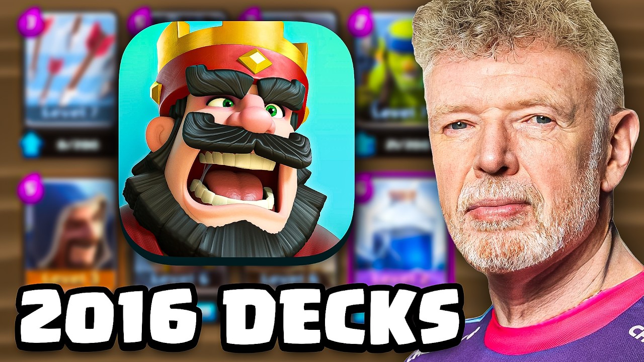😱🤯PRO-DECKS AUS 2016 in 2025 SPIELEN... (ich bin erstaunt!) | Clash Royale Deutsch