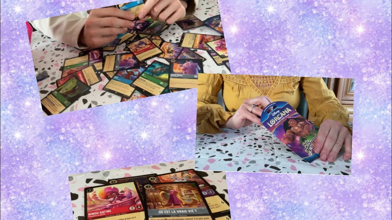 OUVERTURE DE BOOSTERS LORCANA CHAPITRE  5 : CIEL SCINTILLANT ⭐️ 