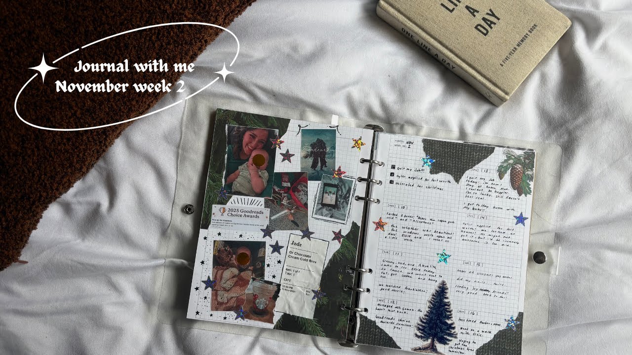 Journal with me 🌲 November  | week 2