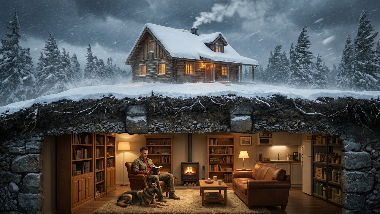 Everyone Said the Bunker in This Cheap Navy SEAL Cabin Was Crazy — His Dog Knew Better