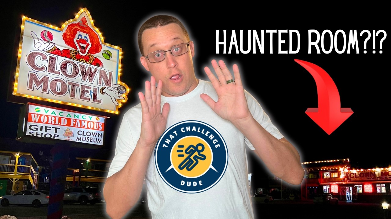 I Stayed at the SCARIEST Motel in AMERICA! - The Clown Motel
