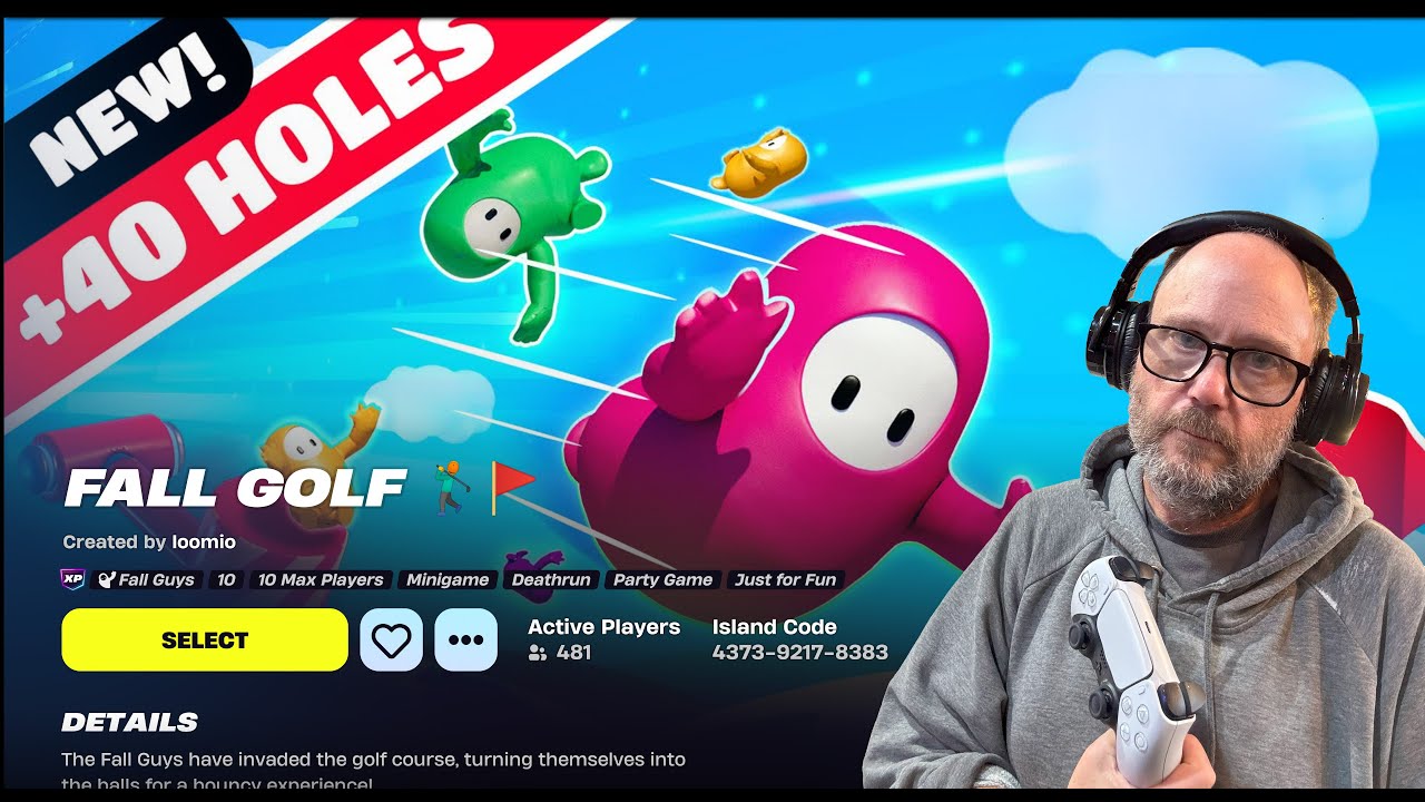 Playing Fall Golf | Fortnite Creative Maps