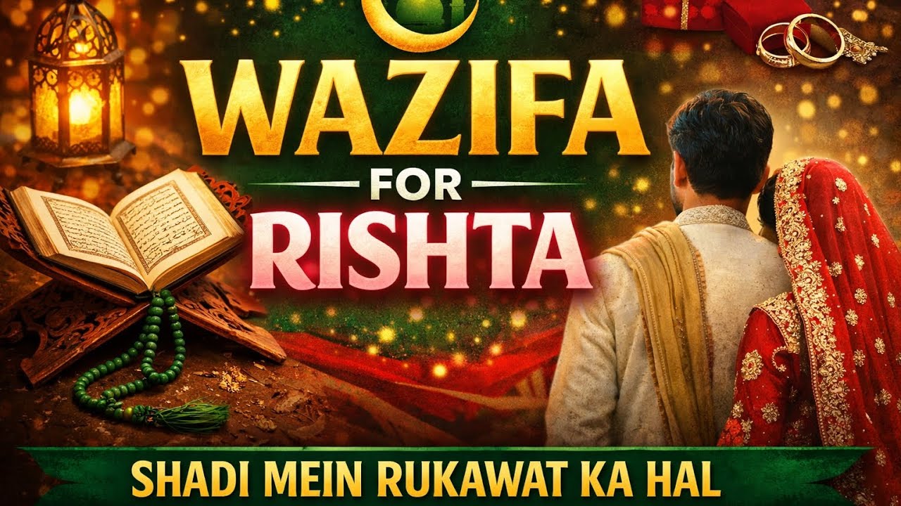 Larki Aur Larkay Ke Rishtay Ka Khaas Wazifa | Allah Ki Rehmat Se Pasand Ka Rishta |7 Din Main Rishta