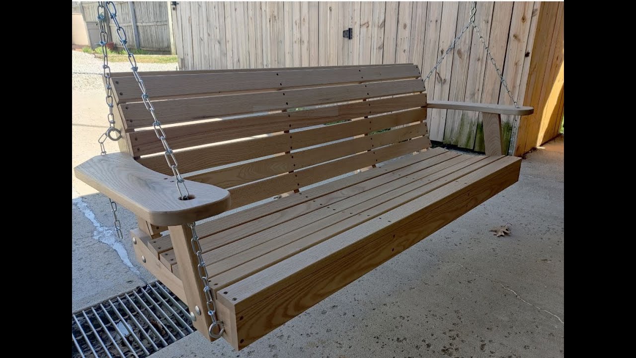 How to Build a Porch Swing