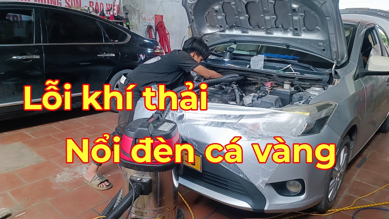 Báo Lỗi Đèn Cá Vàng, Cảm biến oxy cảm biến khí thải vios vệ sinh họng nạp