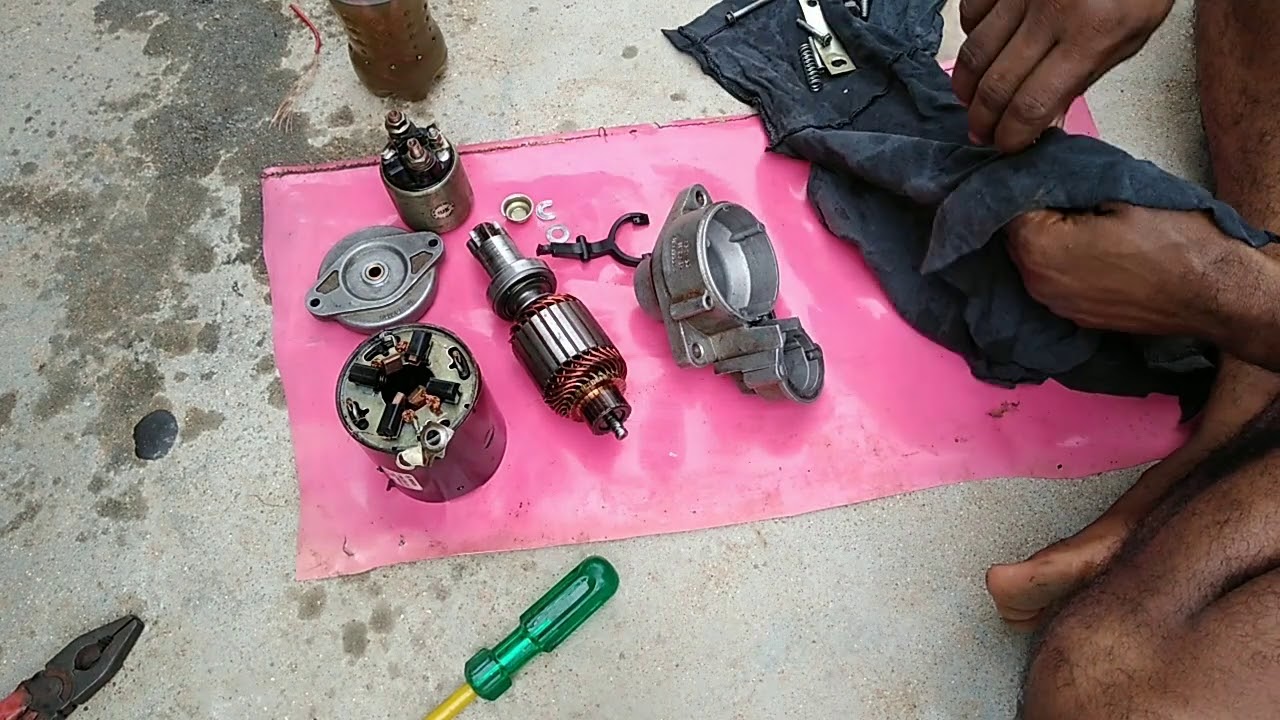 Bosch self motor in auto How to service Bosch self motor