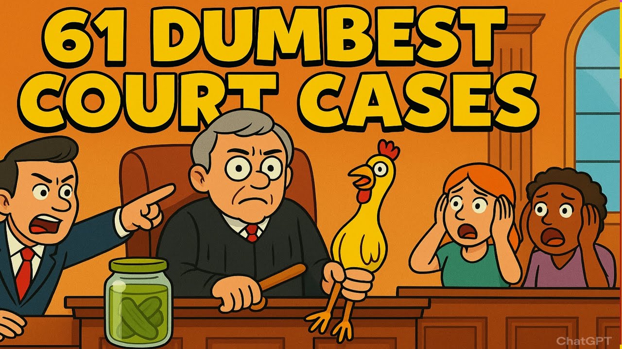 61 Dumbest Court Cases That Changed the Law Forever