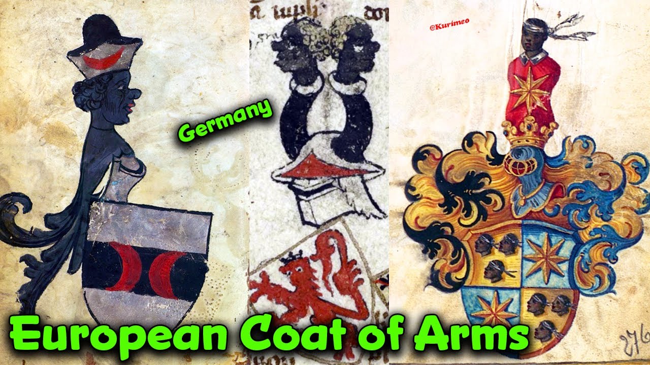 Pt 1 - European Coat of Arms /  Family Crest of 