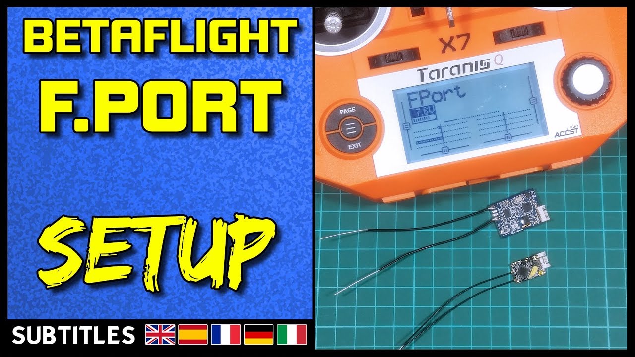 Frsky F.Port - Betaflight Setup