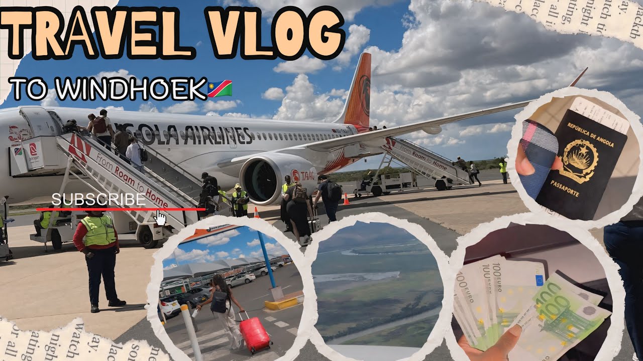✈️ “De Angola para Windhoek 🇦🇴🇳🇦 (Minha Jornada Real🫀)