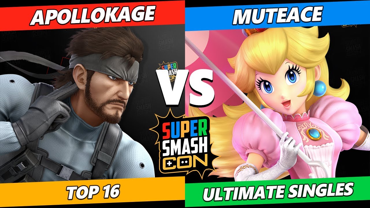 SSC 2023 Top 16 - ApolloKage (Snake) Vs. MuteAce (Peach) Smash Ultimate Tournament