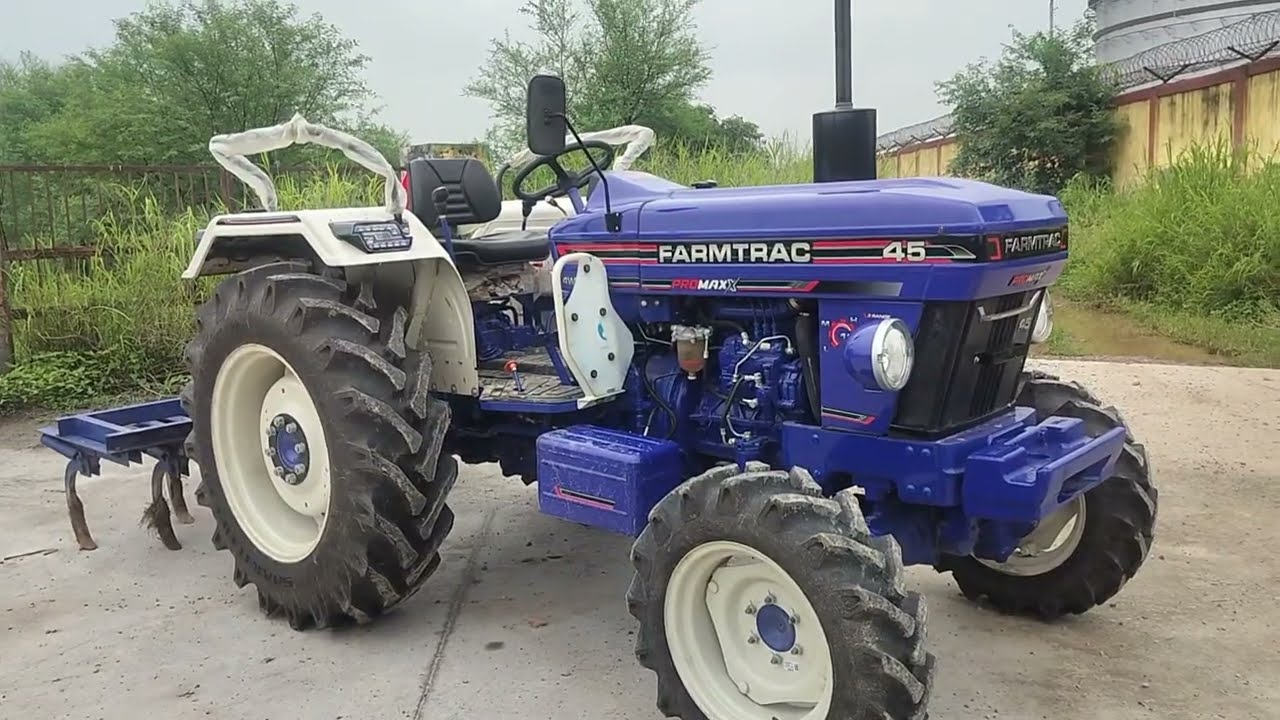 Farmtrac 45 PromaxX 4x4 tractor full review | Farmtrac 45 PromaxX | Farmtrac 4x4 🚜