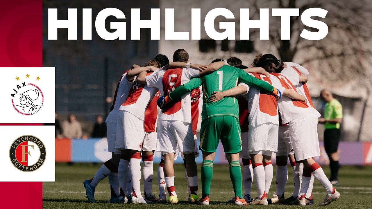 Avery Appiah! ☄️ | Highlights & Reactions Ajax O19 - Feyenoord O19