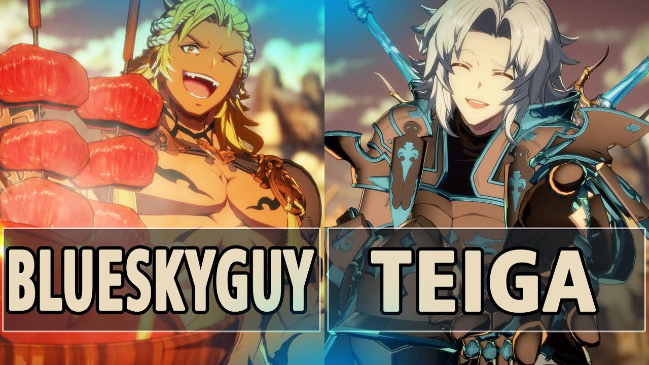 GBVSR:🔥BlueSkyGuy (Wilnas) Vs Teiga (Lancelot)🔥| High Level Gameplay.
