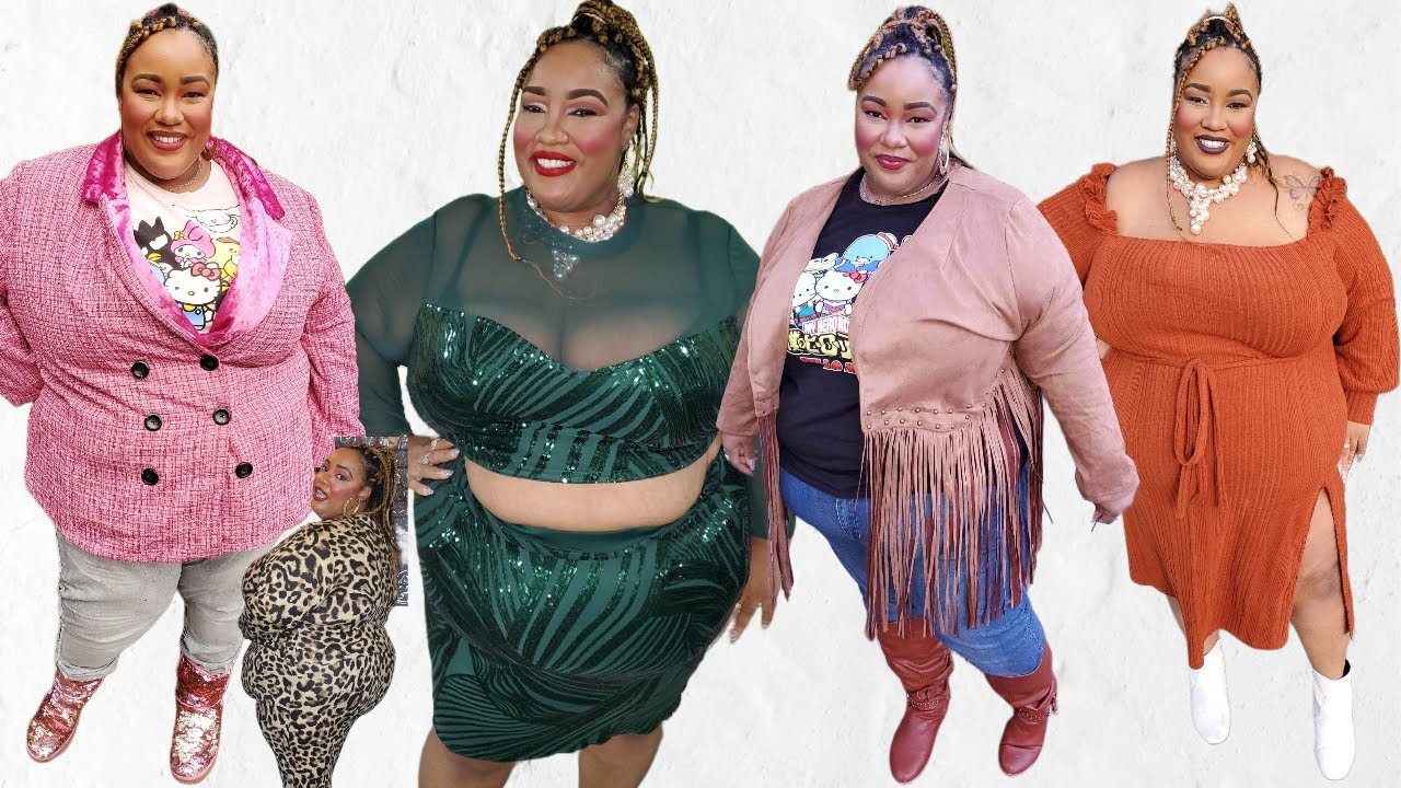 SHEIN CURVE PLUS SIZE FASHION TRY-ON HAUL *BLAZERS, PJ SETS, JACKETS, SHIRT SET, & DRESSES*