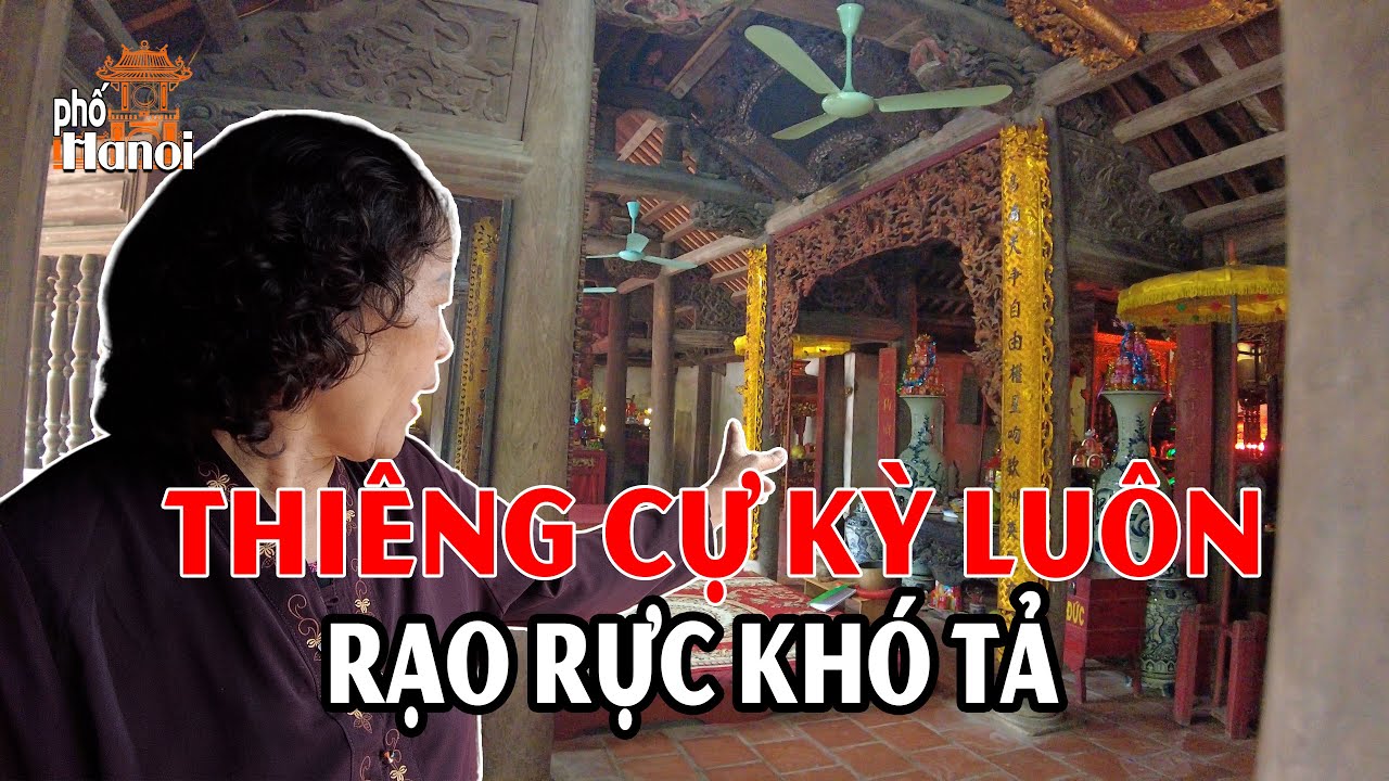 Ngôi đình làng cổ thiêng cực kỳ luôn - khách đến cảm giác rạo rực huyền bí khó tả #hnp