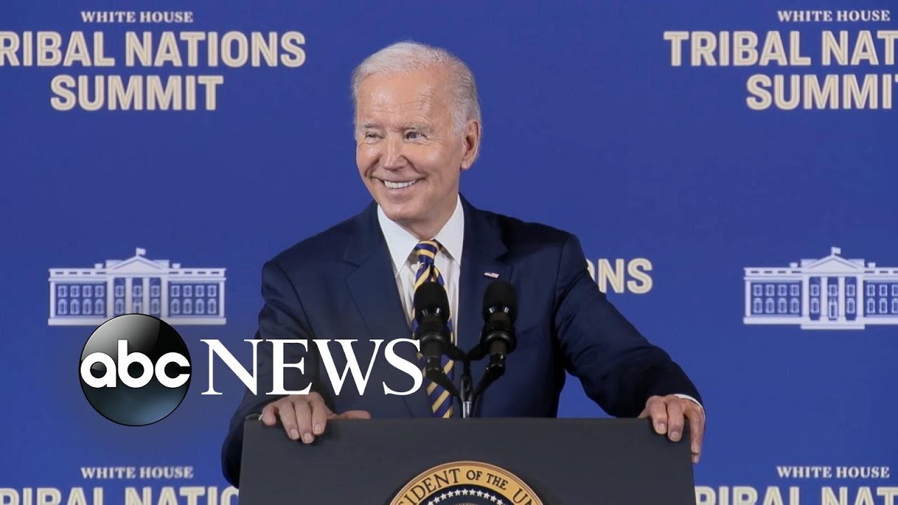 Biden delivers remarks at Tribal Nation Summit
