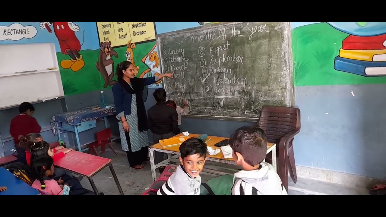 तीसरा चरण का 50 video महीनो के नाम 
