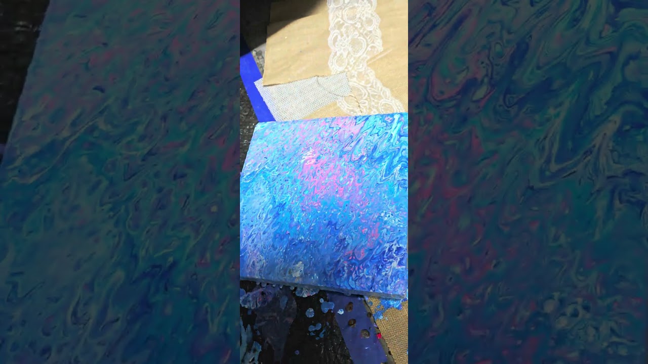 Creative Outdoor Decor: Paint Pouring Bricks for Patios