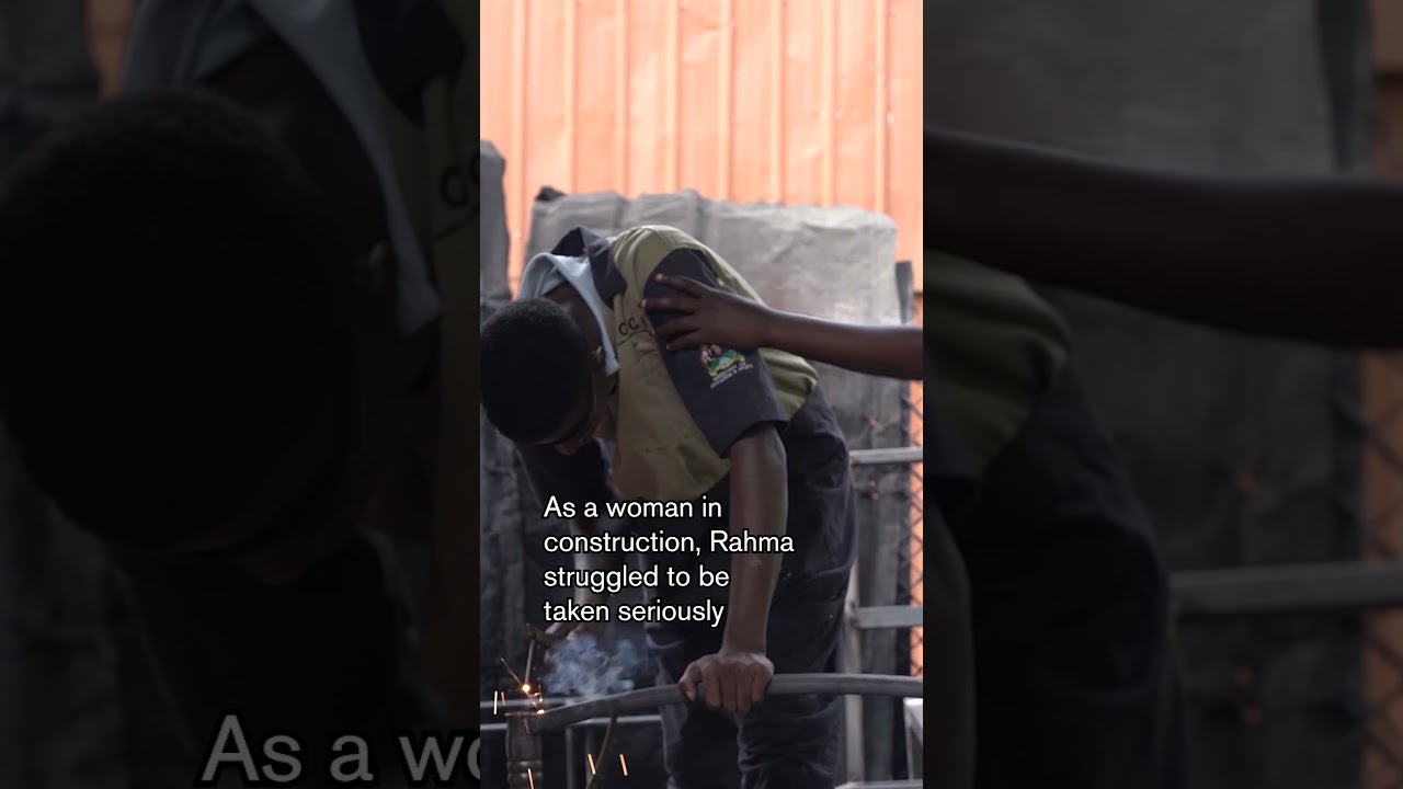 POV: You're a Ugandan welder smashing gender stereotypes