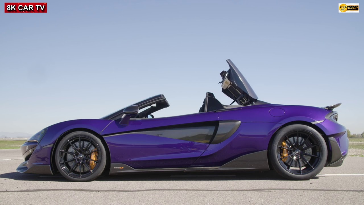 2020 McLaren 600LT Spider   Lantana Purple