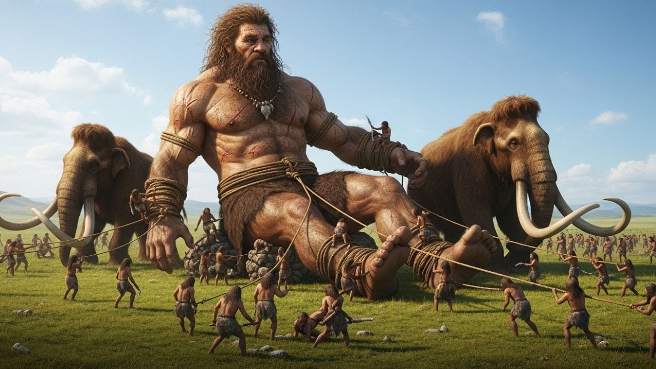 When Prehistoric Humans Millions of Years Ago Saved a Giant | A Tale of Survival and Cooperation
