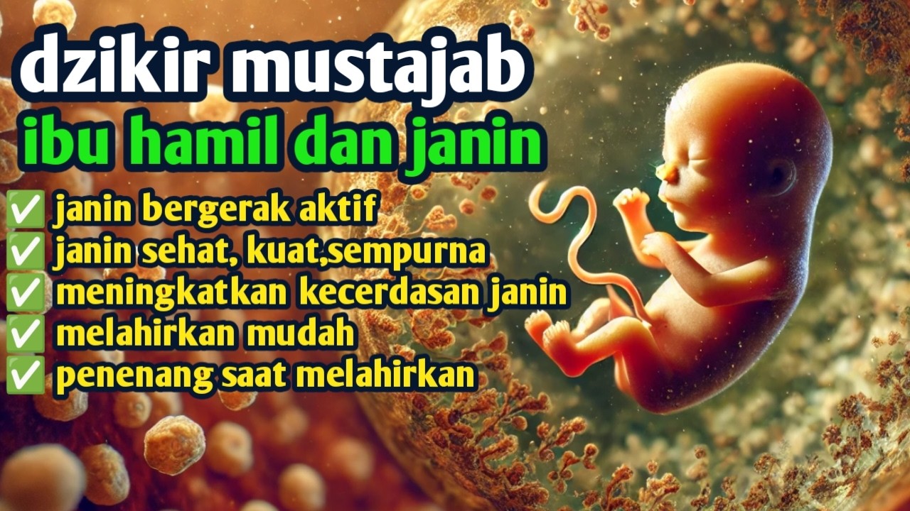 Cukup Putar Dengarkan, Dzikir Mustajab Agar Ibu & Janin Sehat Selalu