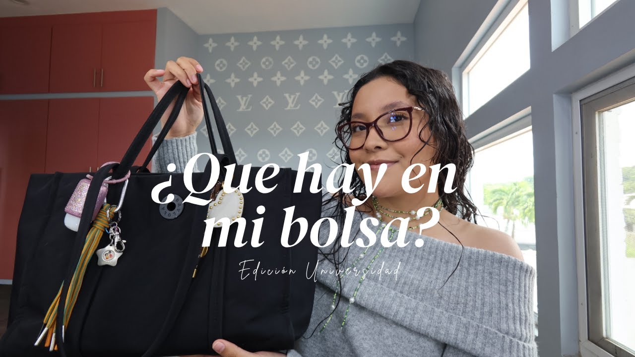 ¿Que hay en mi bolsa?  (edición universidad) | Carol Torres