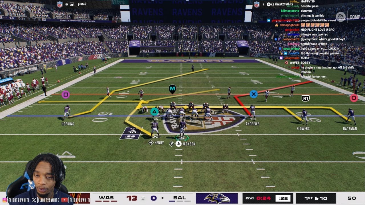 FlightReacts 1st Time Playing Madden 26!!