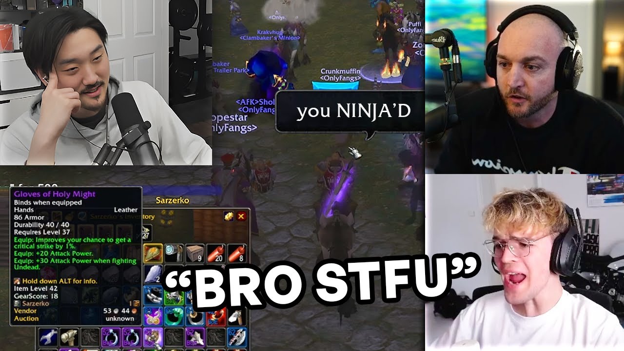 OnlyFangs is Having Ninja Looting Drama Again...
