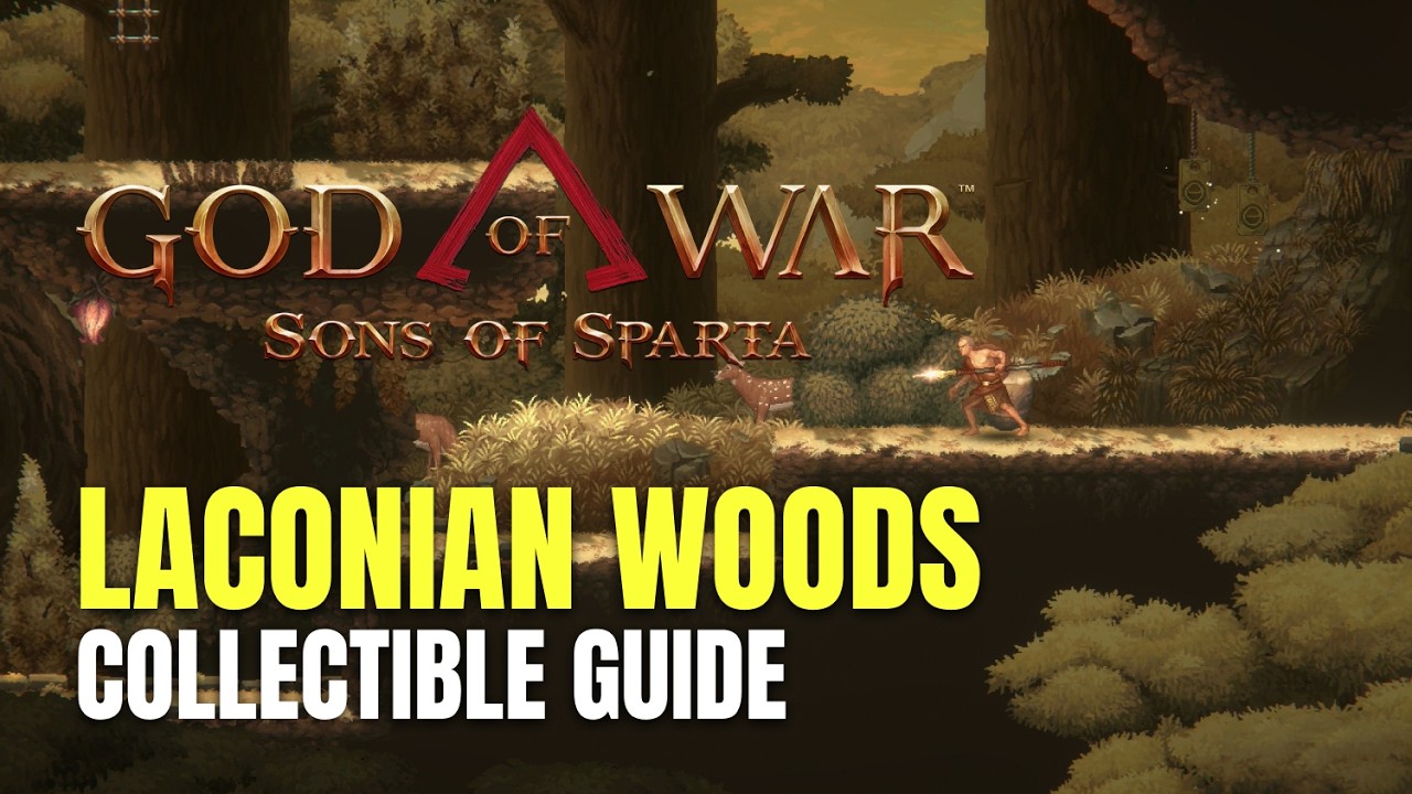 God of War: Sons of Sparta Laconian Woods All Collectible Locations - 100% Guide