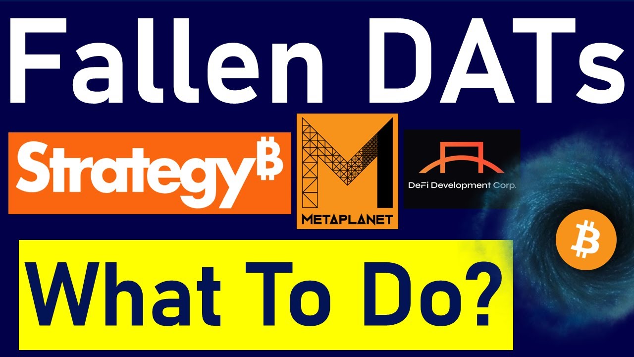 DATS Have Fallen! What To Do? MSTR vs. Prefs, BTCTCs, Tax Loss Harvesting, AI & Miners, Altcoin DATs