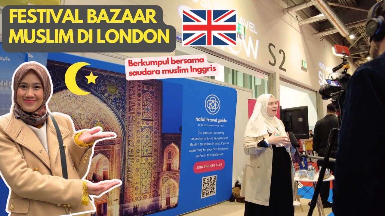 UMAT MUSLIM LONDON persiapkan RAMADAN! - FESTIVAL MARKET MUSLIM di Kota paling DIVERSE