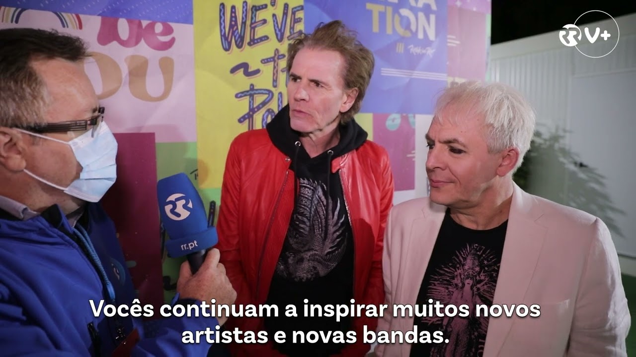 Carlos Bastos conversou com Duran Duran no Rock in Rio Lisboa