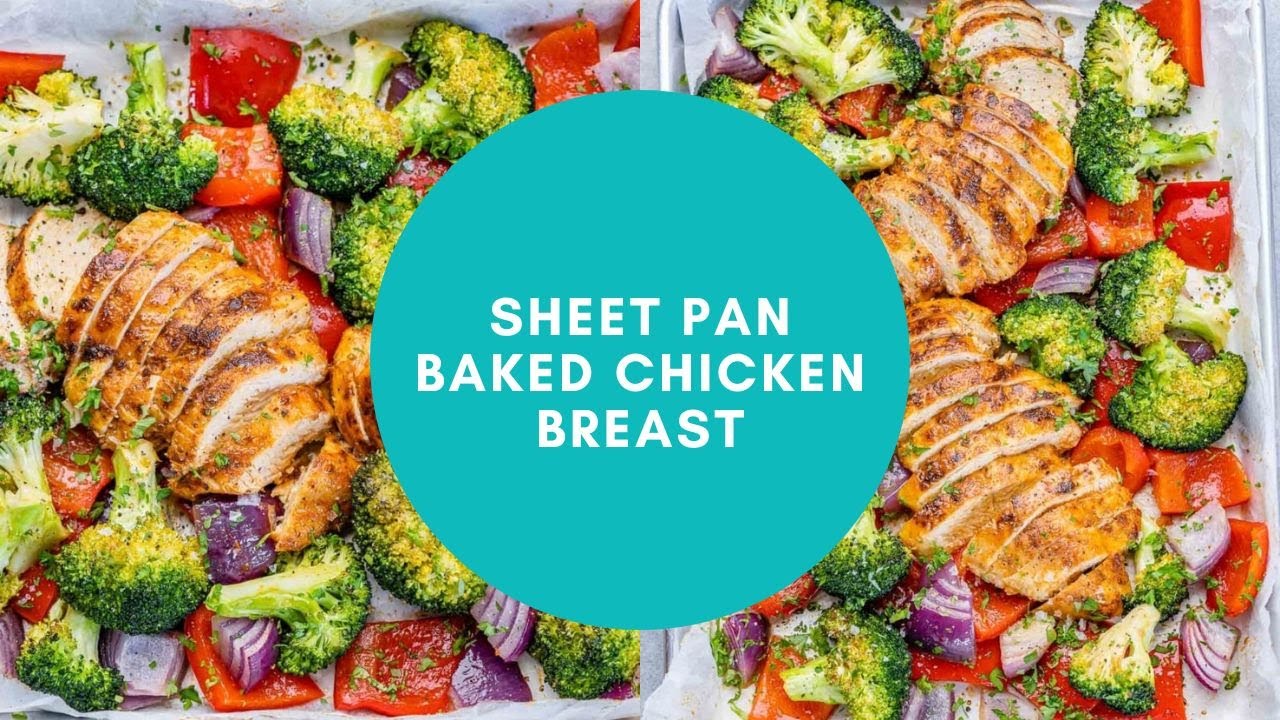 Sheet Pan Baked Chicken Breast with Veggies
