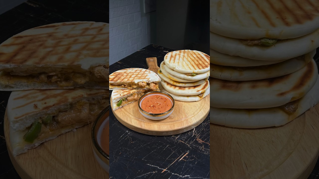 Chicken Pita Sandwich #shorts #snack