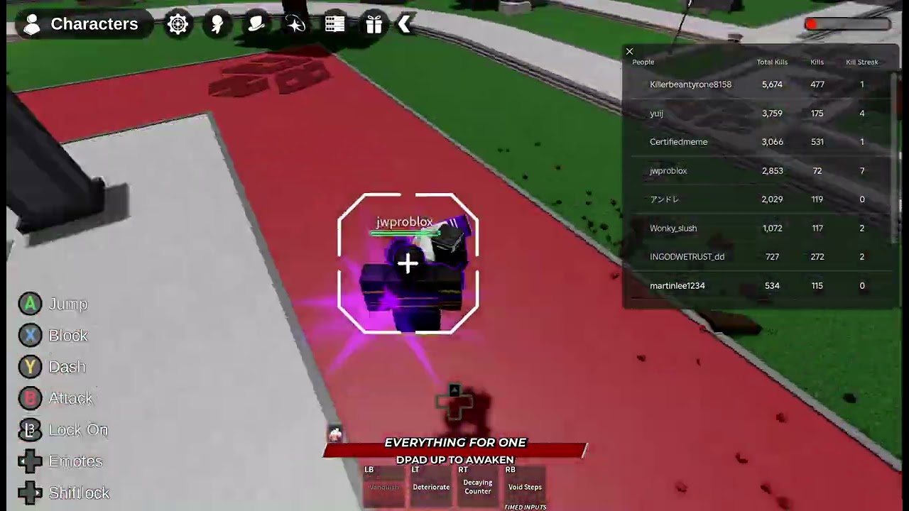 We eventually made them left the game (Roblox - heroes battleground)