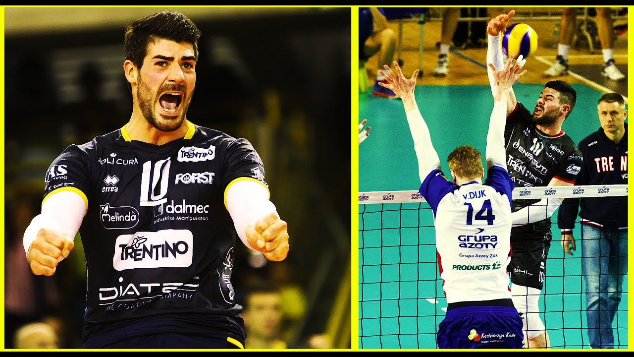 Filippo Lanza| El mejor punta receptor italiano| M Clubes| 350 de ataque| Volleyball en espa&ntilde;ol