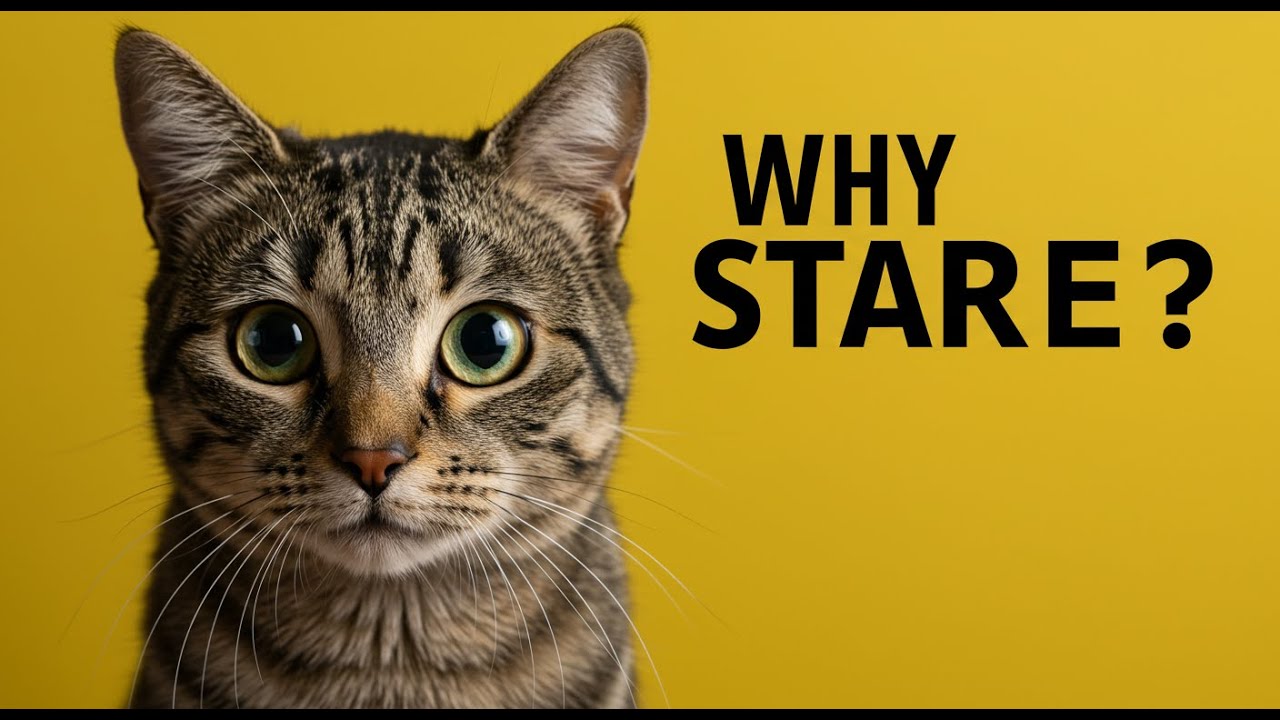 Why Your Cat Stares at You in Silence | Hidden Meaning Revealed