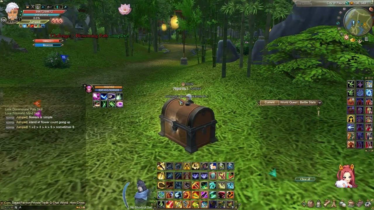 PWI EC: Blossoming Path Chest Dig