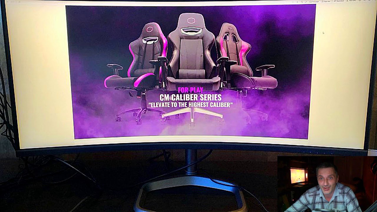 Представлены игровые мониторы Cooler Master GM27 CF и GM34 CW