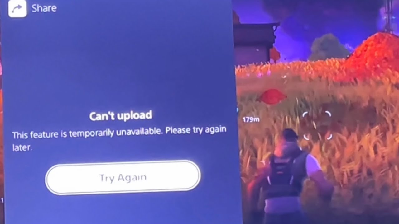 “PS5 CANNOT UPLOAD YOUTUBE VIDEO-HOW TO FIX!