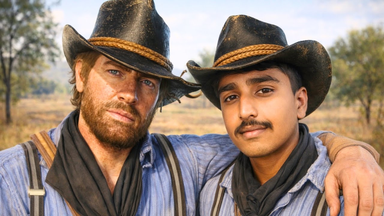 दोन भाऊ 🤠 एकच लढाई  Red Dead Redemption 2