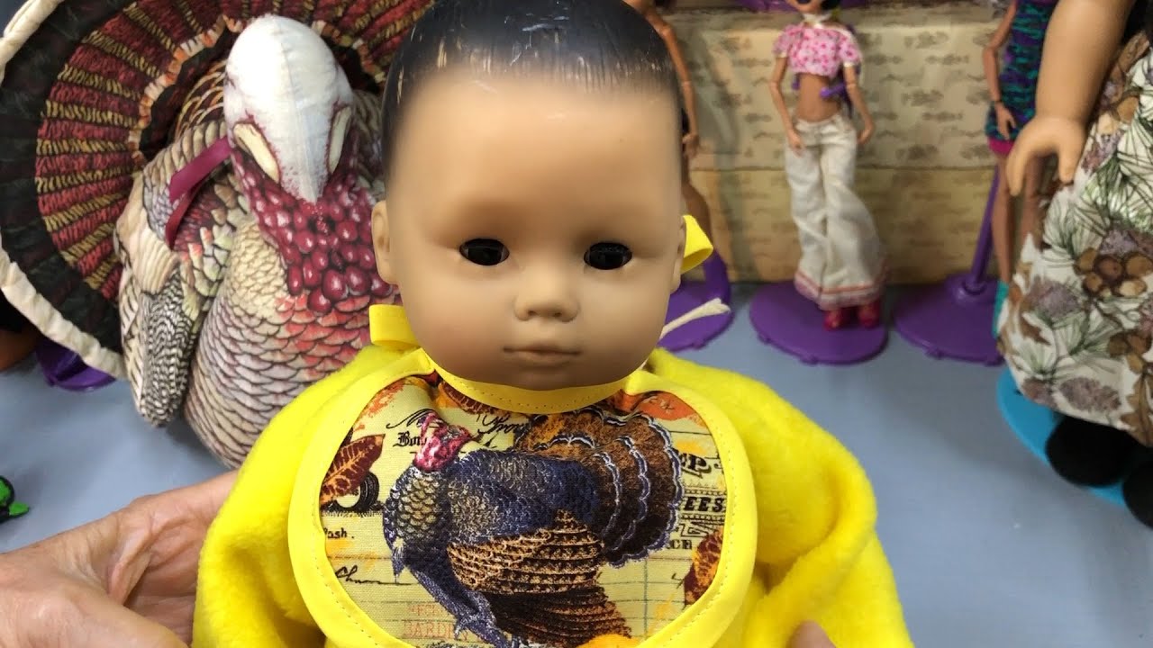 Коллаборация American Girl Bitty Baby с @DoriesDollies на День благодарения